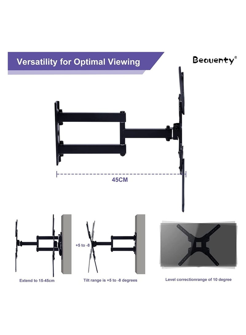 TV Stand/TV Wall Mount Swivel and Tilt for Most 1455Inch Flat Screen TV Rugged TV Mount Articulating Standard Load 66 - Image 4