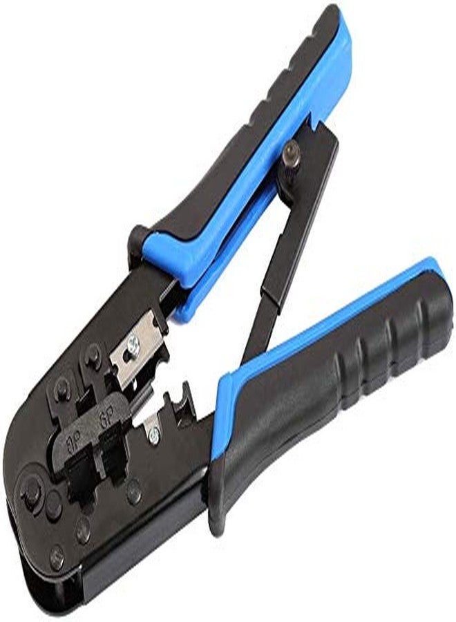CARE CASE® Modular Plug Crimper Dual-Modular 2-in-1 Crimping Tool LAN Cutter with Cable Cutter Network Cable Tool (RJ45 // RJ11) - Image 1