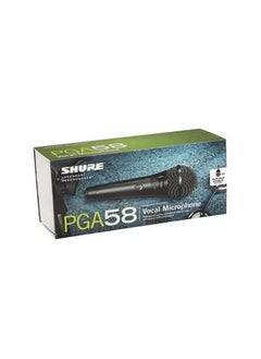 Shure Cardioid Dynamic Vocal Microphone PGA58-XLR-E Black  - Image 2