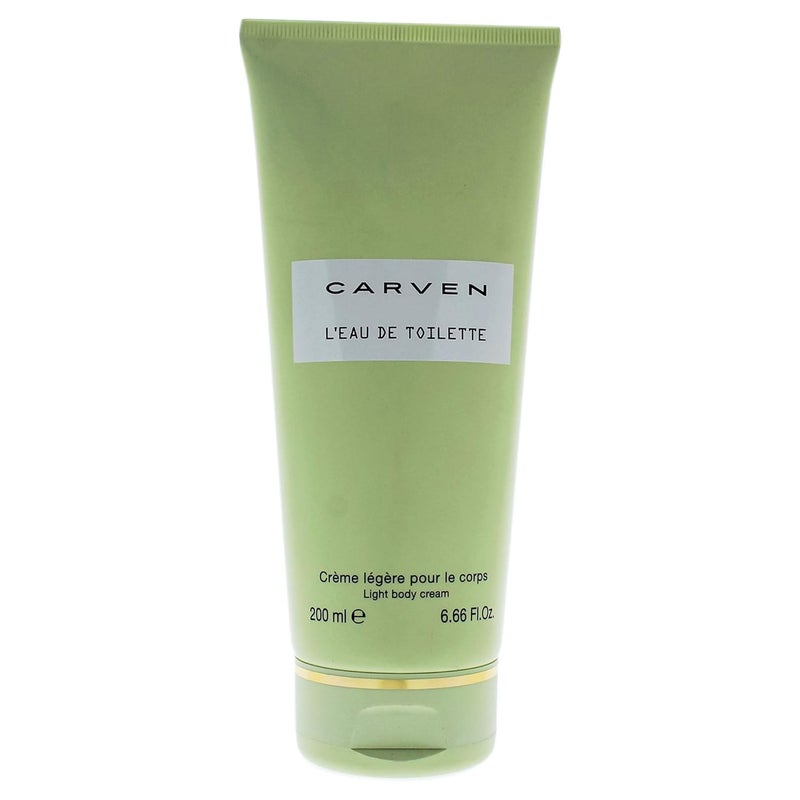 Carven Leau De Toilette Light Body Cream 666 Fl Oz - Image 1