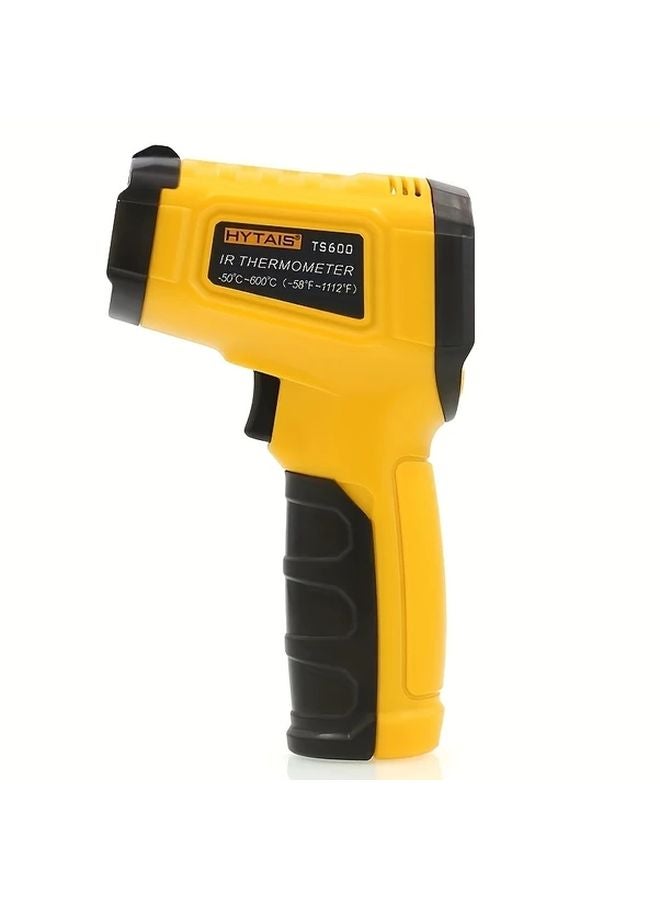 Yellow High Precision Industrial Infrared Thermometer Non Contact 50C to 600C Range - Image 1