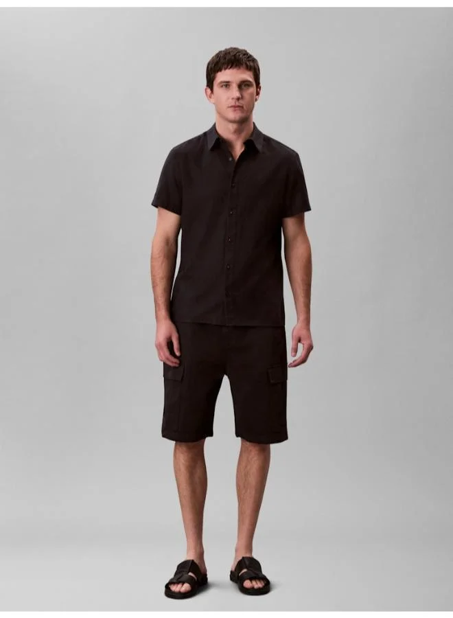 Calvin Klein Jeans Cotton Loose Cargo Shorts