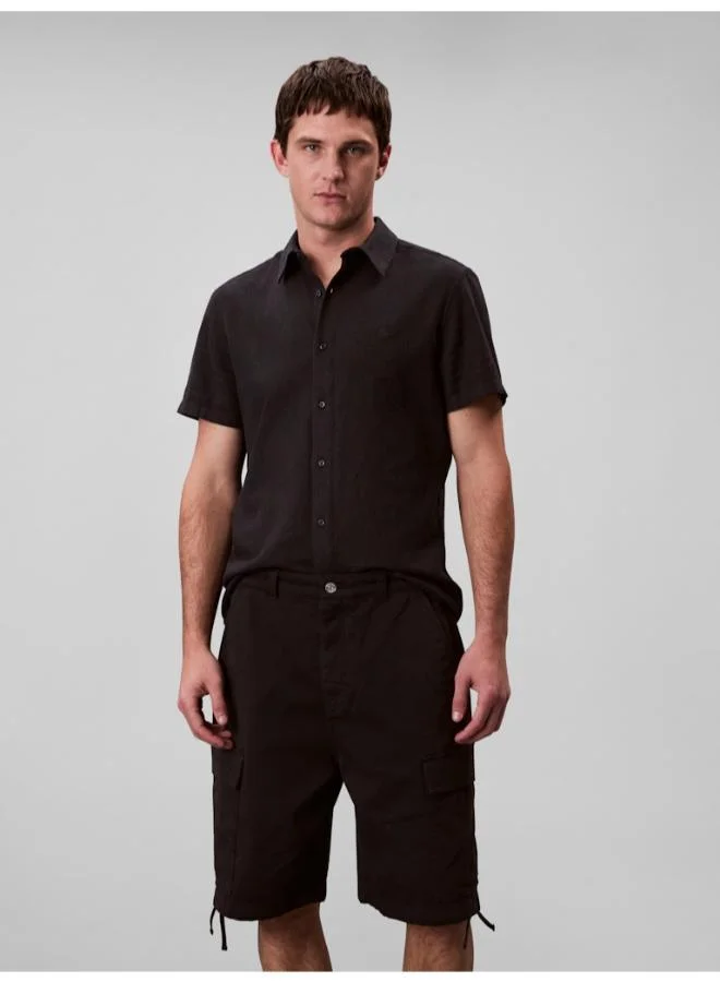 Calvin Klein Jeans  Cotton Loose Cargo Shorts for Men | Best Price UAE