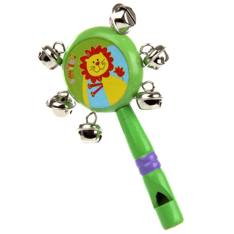 Wooden Rattle Toys for Babies and Newborn 6 Pcs - Image 1