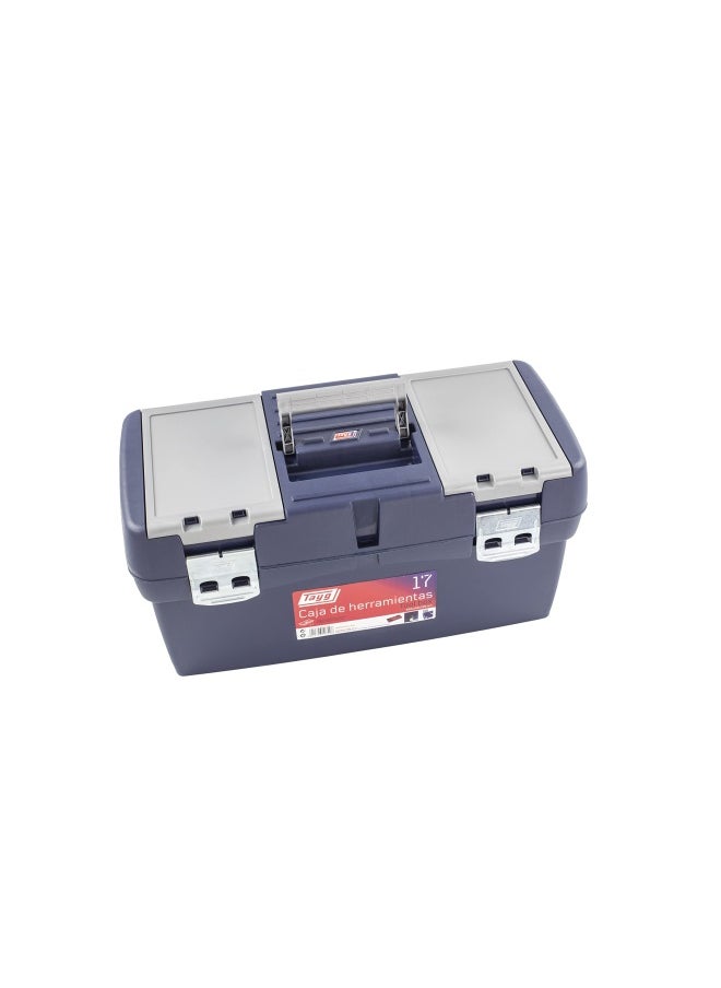 Tayg 370017 Plastic Tool Box Mod. 17 Blue  - Image 1