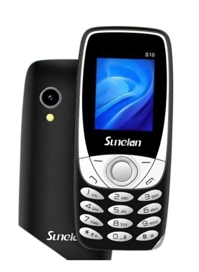  ‏سونيلان هاتف سونيلان S10 ثنائي الشريحة 1000 بطاريه لون أسود/رمادي - Image 1