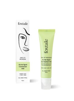 foxtale Foxtale 2% Salicylic Acid & 3% Glycolic Acid Anti Acne Gel 15ml  - Image 1