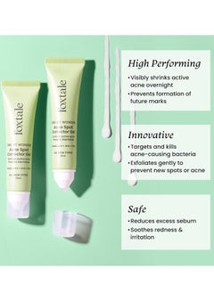 foxtale Foxtale 2% Salicylic Acid & 3% Glycolic Acid Anti Acne Gel 15ml  - Image 2