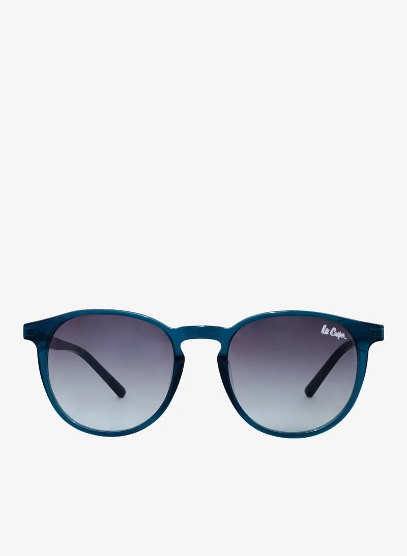 لي كوبر Nylon Sunglasses Blue Frame Blue Gradient Mirror Lens 51mm  - LCU10546C2