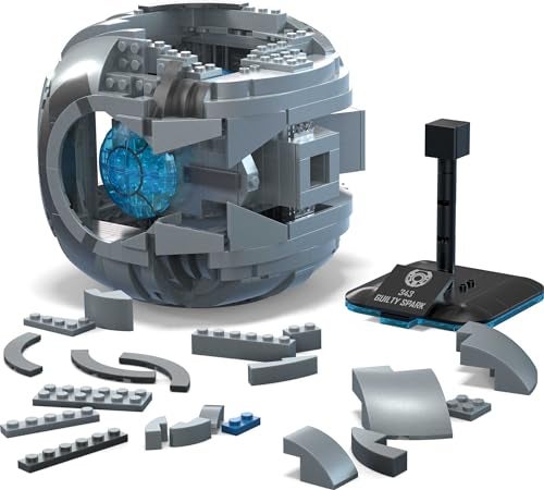 Mega Brands نسخة مقلدة من نموذج MEGA هالو، 343 غيلتي سبارك مع 609 قطع، أضواء وأصوات، مجموعة للبناء والعرض لهواة الجمع، أفكار هدايا للبالغين - Image 3