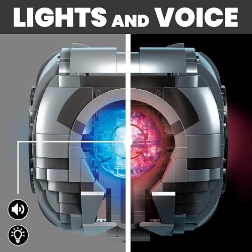 Mega Brands نسخة مقلدة من نموذج MEGA هالو، 343 غيلتي سبارك مع 609 قطع، أضواء وأصوات، مجموعة للبناء والعرض لهواة الجمع، أفكار هدايا للبالغين - Image 2