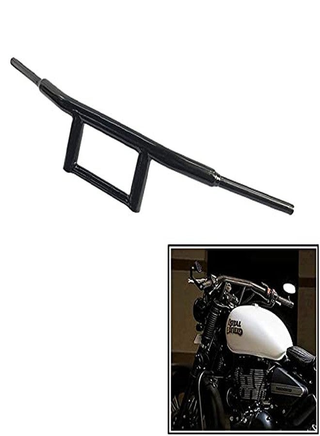 Supremechoice Bike 2-B A1 Quality Handle Bar Thick Pipe Handlebar Black for Royal Enfield Thunderbird 500 T-1 - Image 1