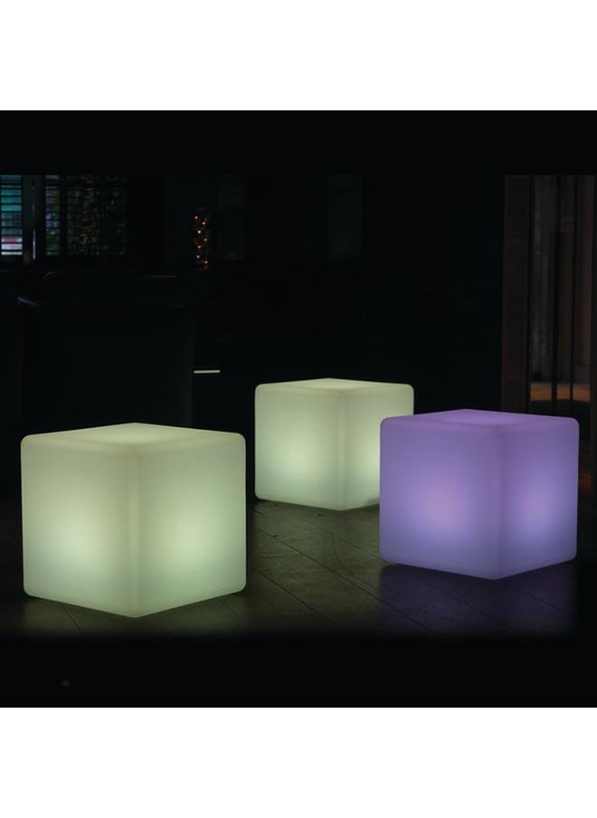 erorex High Quality Premium Decorative LED Cube Lamp with Remote Multicolor 