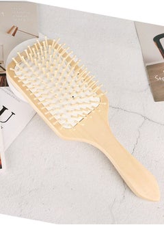 General Wooden Hair Comb Beige 24 x 8cm  - Image 2