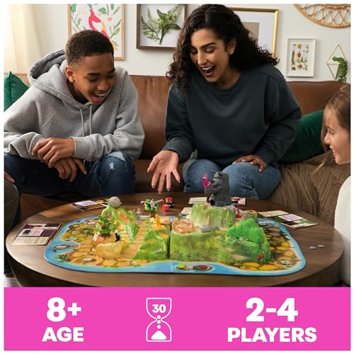 Spin Master Games Jumanji Stampede 3D Adventure Cooperative Board Game for Fans of The Jumanji Movies Easter Gift 24 Players for Ages 8 Up - Image 5