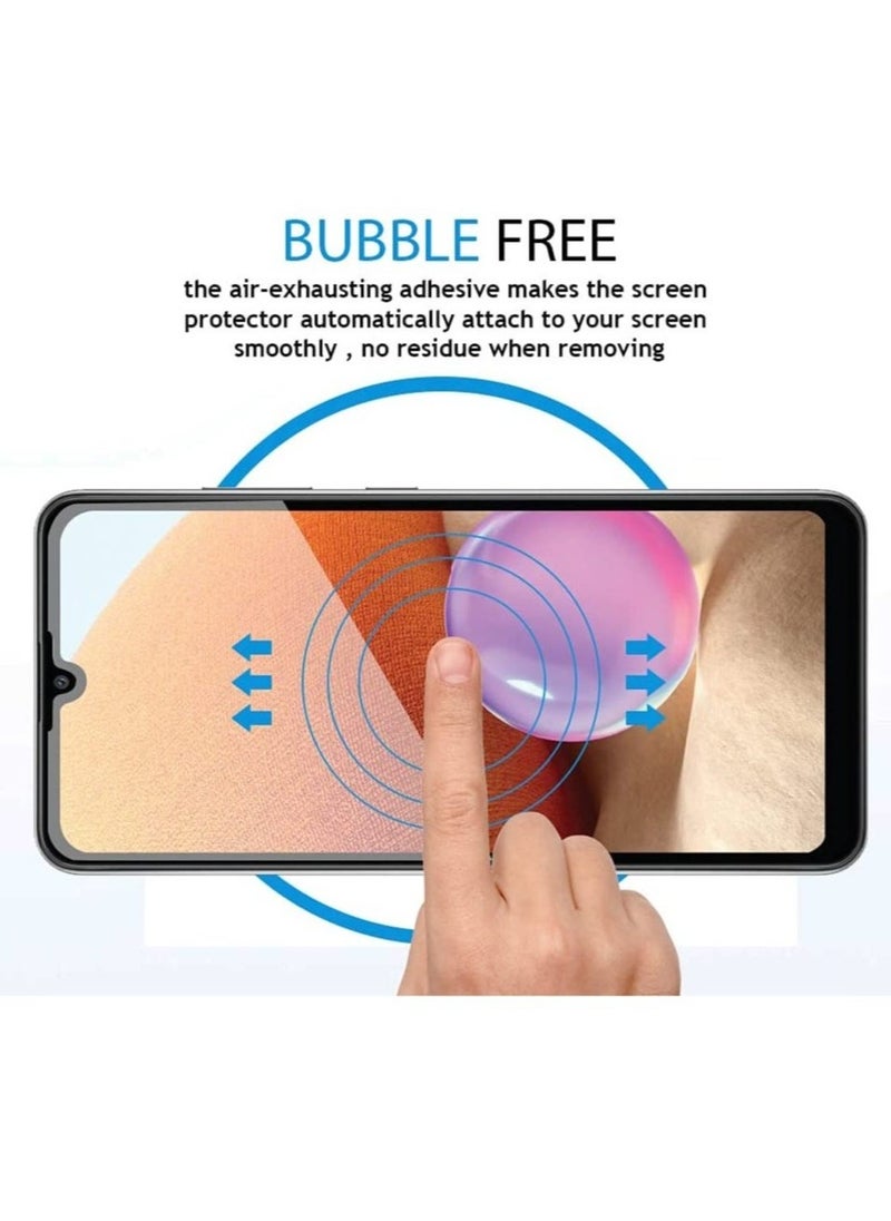 vesus Samsung Galaxy A12 / A32 5G Screen Protector Glass Full Glue Tempered Screen Guard Anti-Fingerprints Shatter-Resistant - Image 3