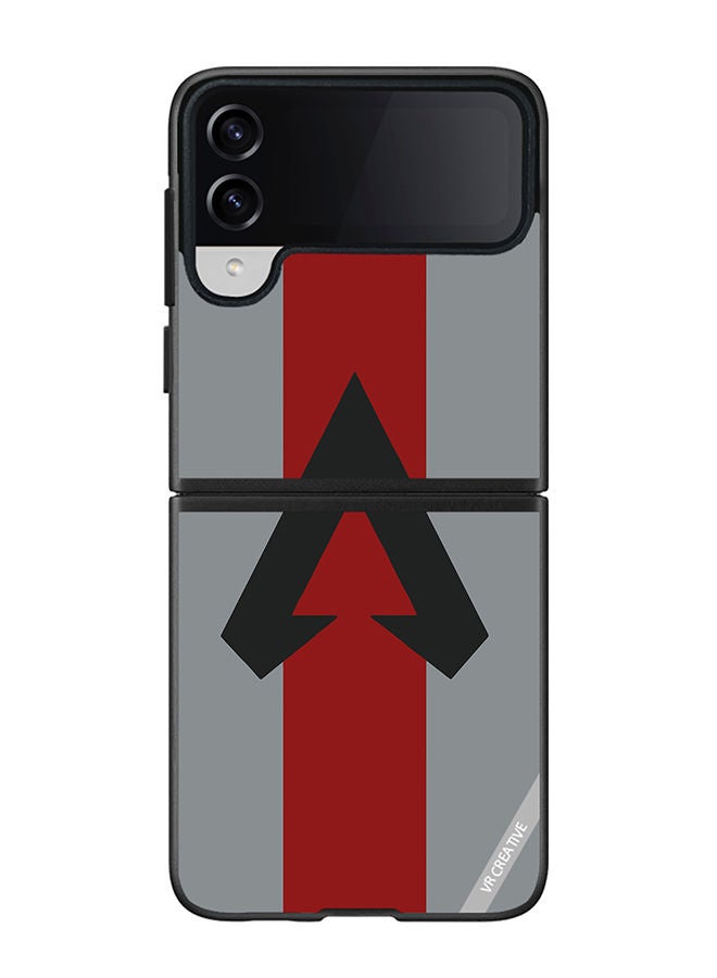 VR CREATIVE Protective Case Cover For Samsung Galaxy Z Flip4 Apex Legends Logo Design Multicolour - Image 1