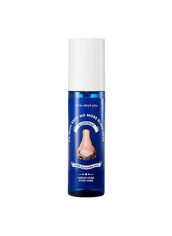 Pz Ssoc Ssoc No More Blackhead 34 أونصة سائلة (100 مل) منظف للمسام ومزيل للرؤوس السوداء ومقلص للمسام للعناية بالبشرة الكورية