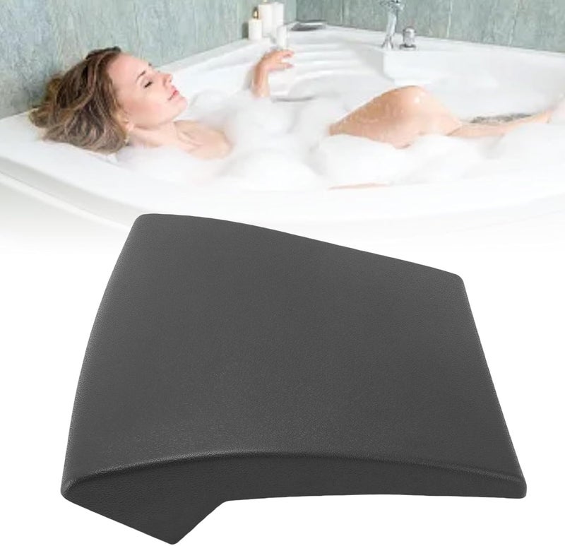 GOWENIC Bath Pillow with Suction Cups Soft Spa Bathtub Cushion Headrest for Relaxation, Home, Bathroom - Image 3