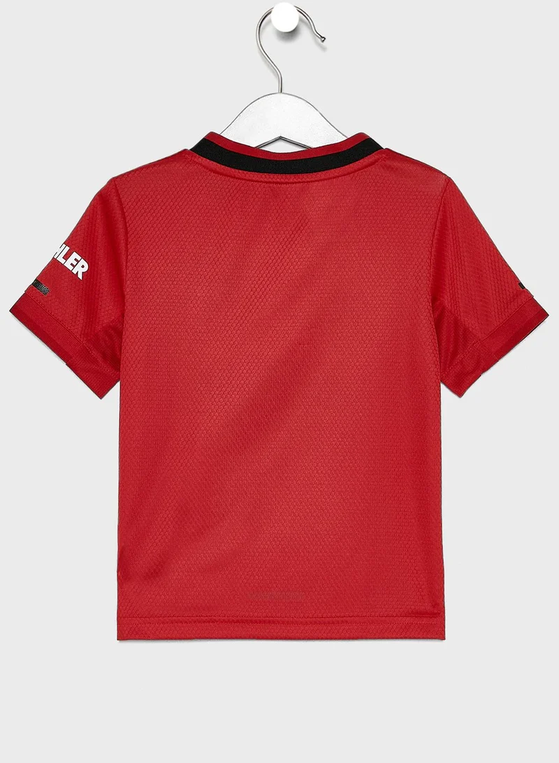 Adidas Kids Manchester United 19/20 Home Set