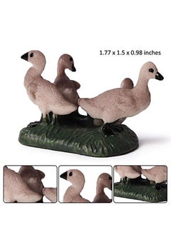 Excefore Farm Animals Goose Figurines, Simulated Farm Life Realistic Plastic Animals for Collection Educational Props Duck Toy Figurine for Kids Ages 3 and Above  - Image 5