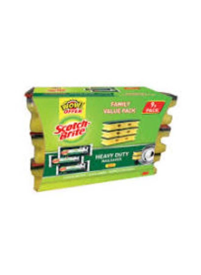 عبوة 3M Scotchbrite لحماية الأظافر (9 قطع)