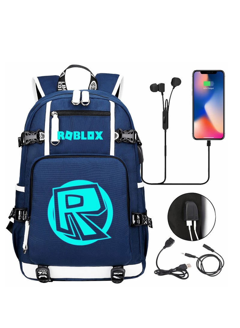 روبلوكس سماعات روبلوكس يو اس بي حقيبة ظهر للسفر من ساوث ليجر
