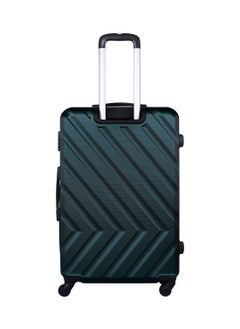 Chevron 28-Inch (Large) ABS Hard Case Checked-In Luggage Trolley Bag with 4 Spinner Wheels and Lock - Army Green - pzsku/Z1C5C91707ADA7A9F4A75Z/45/_/1732093921/150f96f9-96a8-4064-a69a-3ad3f65fc81e