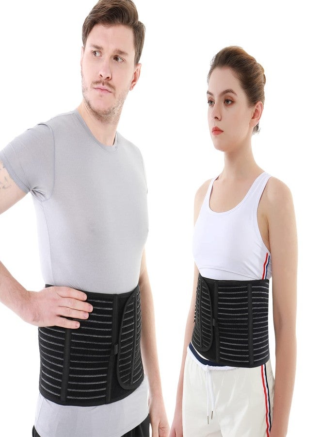 HKJD Abdominal Hernia Belt for Men & Women Plus Size, Umbilical Support for Belly Button, Pain and Discomfort Relief from Umbilical, Navel, Ventral and Incisional Hernias (47"-59" 2XL/3XL) - Image 3