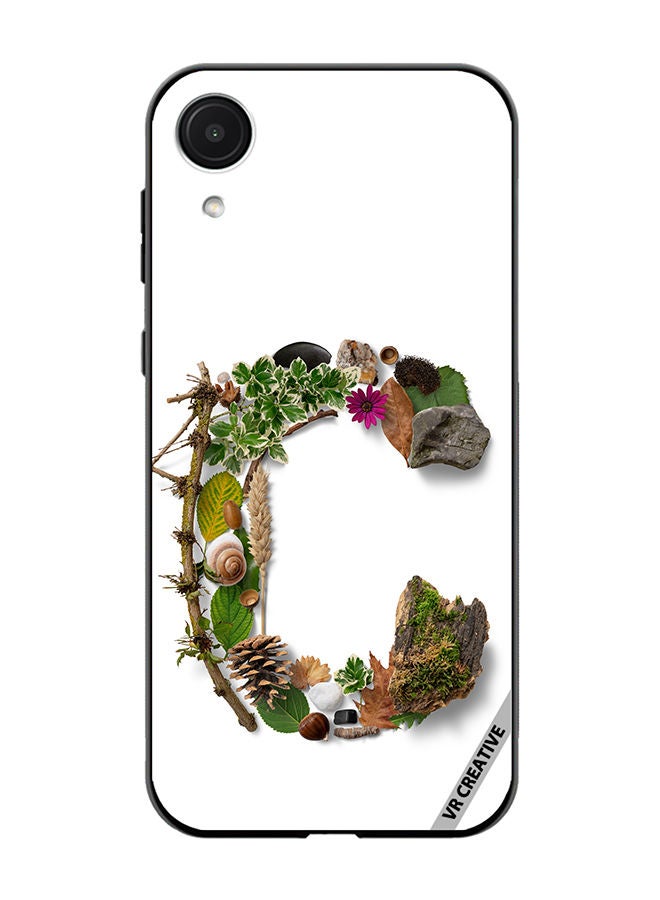 VR CREATIVE Protective Case Cover For Samsung Galaxy A03 Core Alphabet C Design Multicolour - Image 1