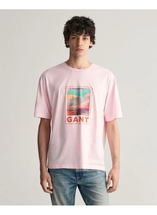 غانت Gant Washed Graphic T-Shirt