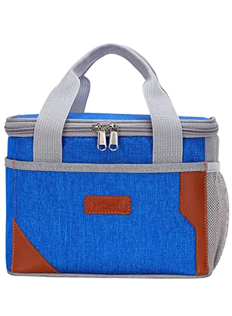 LIMOS Insulated Lunch Bag for Women & Men Reusable Cooler Tote with Water Resistant & Leakproof Lining for Work School Travel & Picnic 