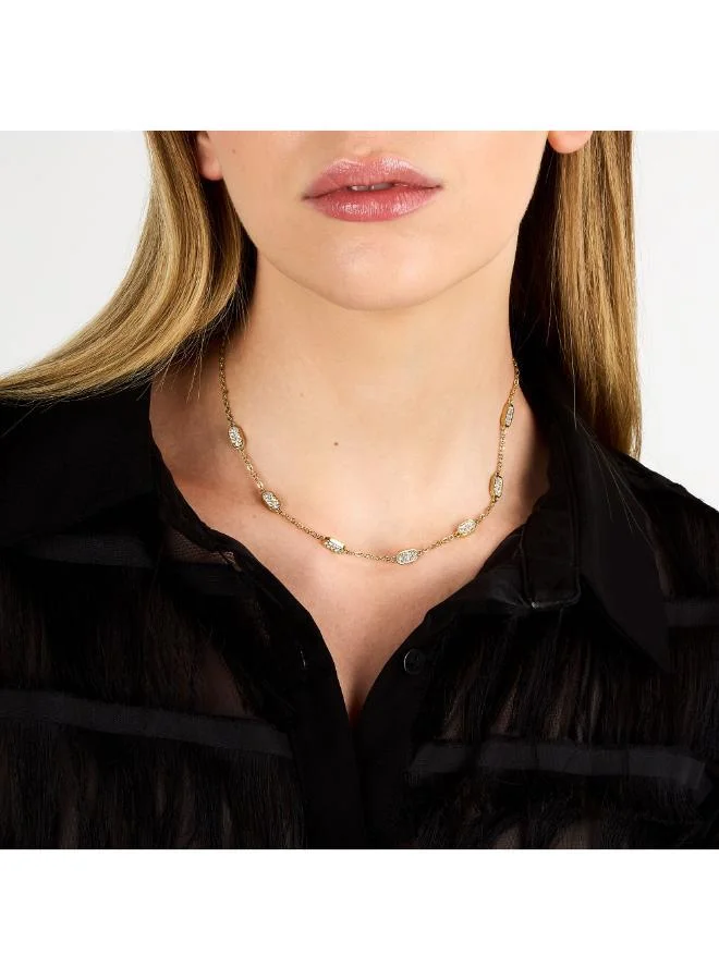 Karl Lagerfeld  Klayc58 Crystals Necklace for Women | Best Price UAE