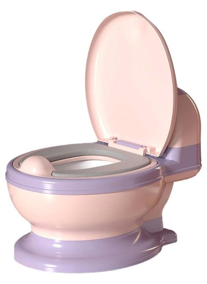 Potty Training Toilet Seat, Toddler Potty Chair with Soft Seat and Splash Guard, Removable Potty Pot for Toddler& Baby& Kids(Pink) - pzsku/Z1C5D596A19BBCB7F2CB1Z/45/_/1739523876/db1a3792-9b52-41b9-80a7-21e0fce7b282