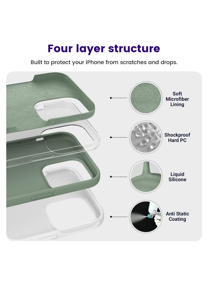 Designed for iPhone 14 Pro Max Case, Silicone Shockproof Slim Thin Phone Case for iPhone 14 Pro Max 6.7 inch - Image 2