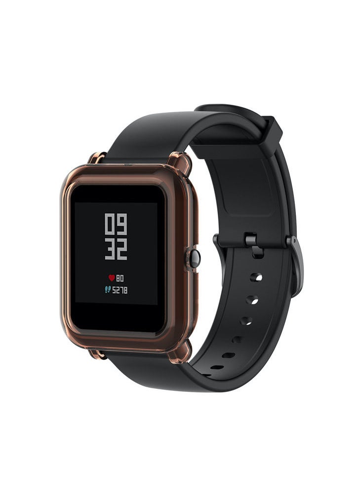 Perfii - Pellucid TPU Protective Bumper Case for Amazfit Bip/Bip U/Bip Lite/Pop/Pop Pro/GTS 2 mini - Image 1