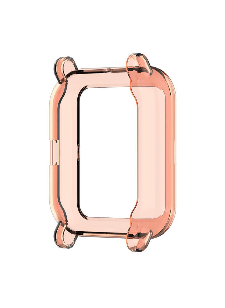Perfii - Pellucid TPU Protective Bumper Case for Amazfit Bip/Bip U/Bip Lite/Pop/Pop Pro/GTS 2 mini - Image 1