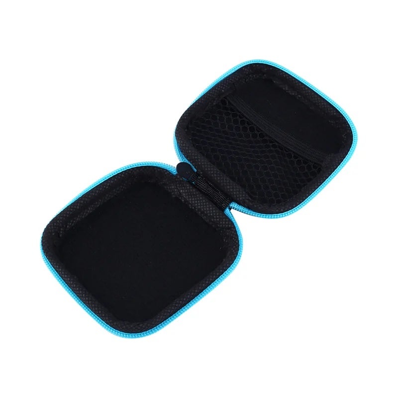 Sturdy Polyethylene Storage Box, Compact and Portable, 70mm x 70mm x 20mm, Pouch for Earbuds, Bluetooth Headsets and Memory Cards - Image 3