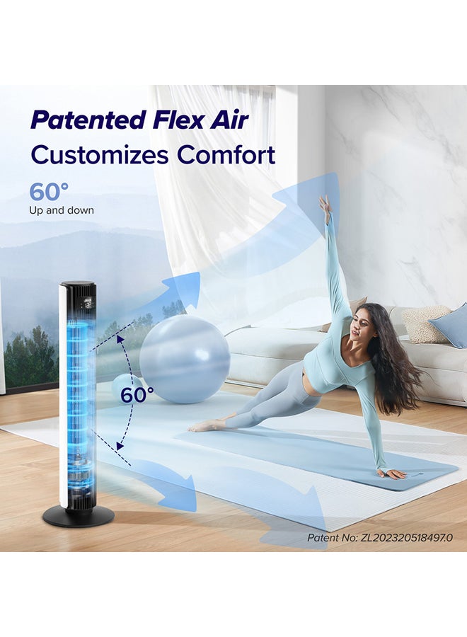 Levoit Classic Pro Smart Tower Fan 42-inch Brushless DC Motor with wifi - LTF-F422S-WAE LTF-F422S-WAE Black - Image 4