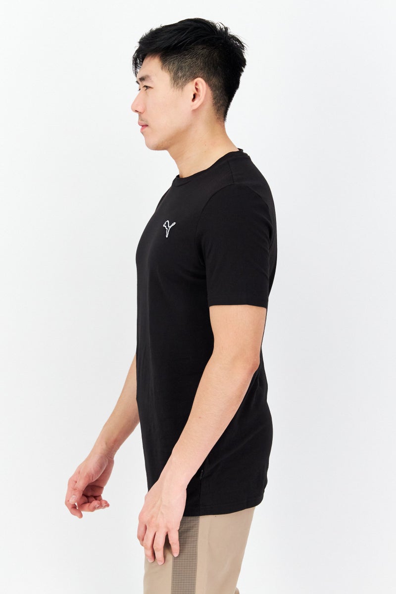 PUMA Men Sportswear Fit Short Sleeve Training T-Shirt, Black - Image 2