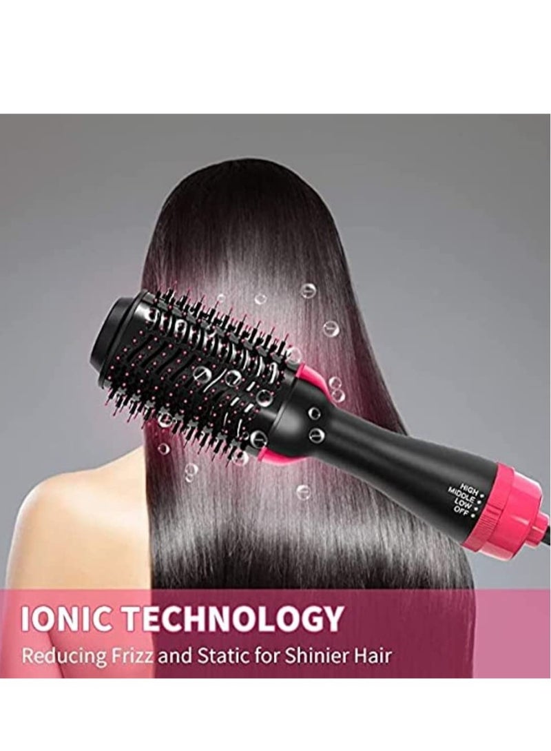 One Step Hair Dryer and Volumizer,Hot Air Blow Brush for Women, One Step Styler, All Hair Types One Step Hair Dryer and Volumizer,Negative Ion Hair Straightener Curler for All Hairstyle - Image 3