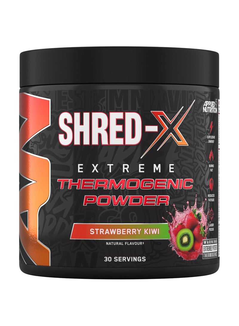 Applied Nutrition Shred X Fat Burner - Strawberry Kiwi - 30SER - Image 1