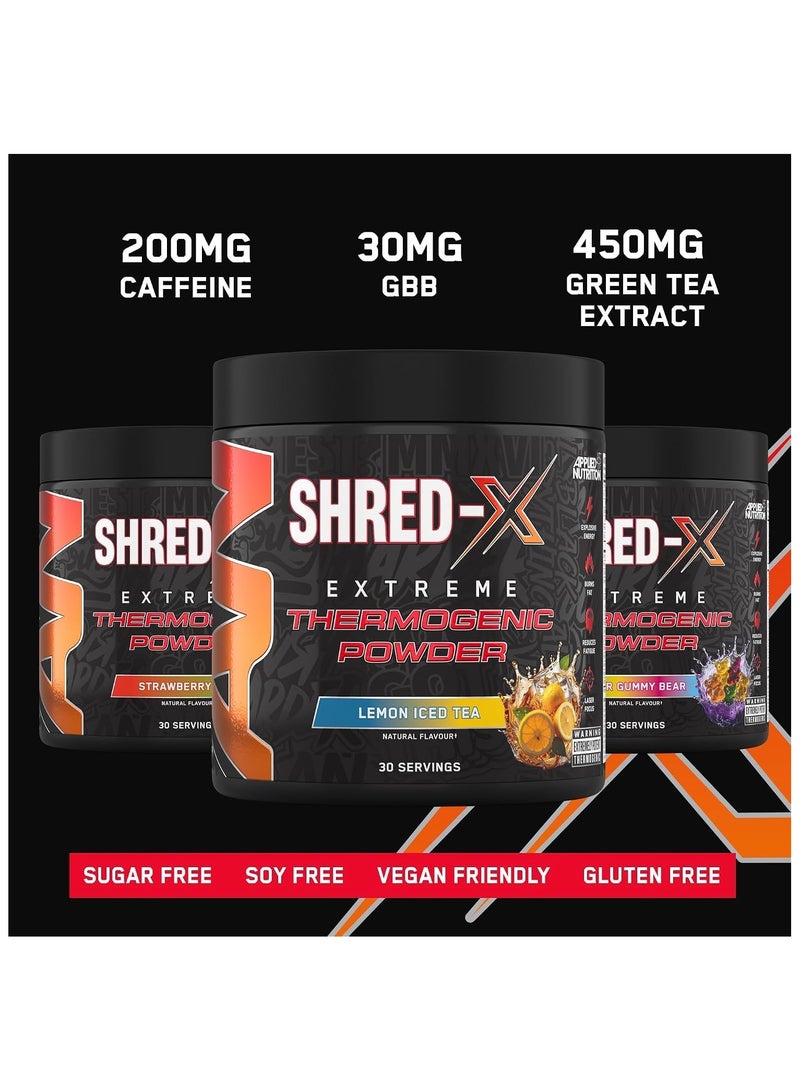 Applied Nutrition Shred X Fat Burner - Strawberry Kiwi - 30SER - Image 3