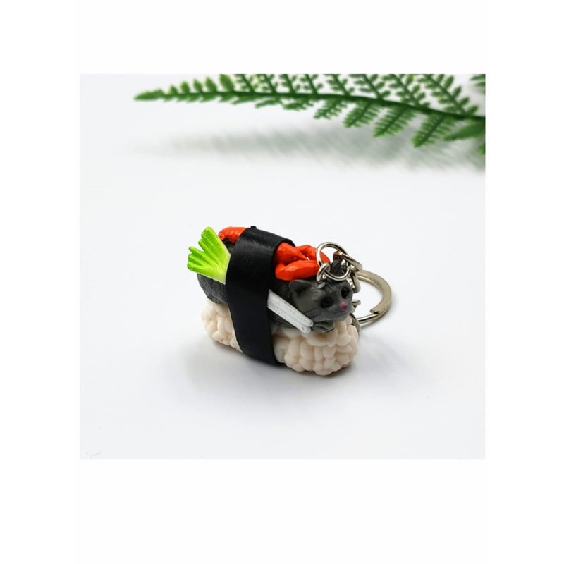 SOLARAE Cat Keychain Gift for Women, Cat Keyring Cute Funny Mini Pendent Jewelry Present for Girlfriend, Friend, Mom, Grandma, Birthday Party Well for Cellphone, Handbag, Purse - Image 3