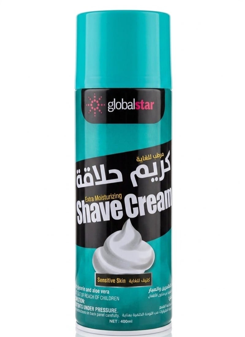 Shave Cream Extra Moisturizing Sensitive Skin 400 ml