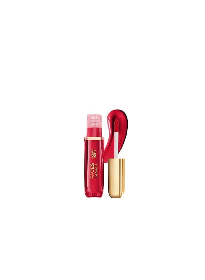 Faces Ultime Pro Matte Lip Crayon In Peach Me – 2,8 G, Mit Spitzer, Langanhaltend & Pigmentiert