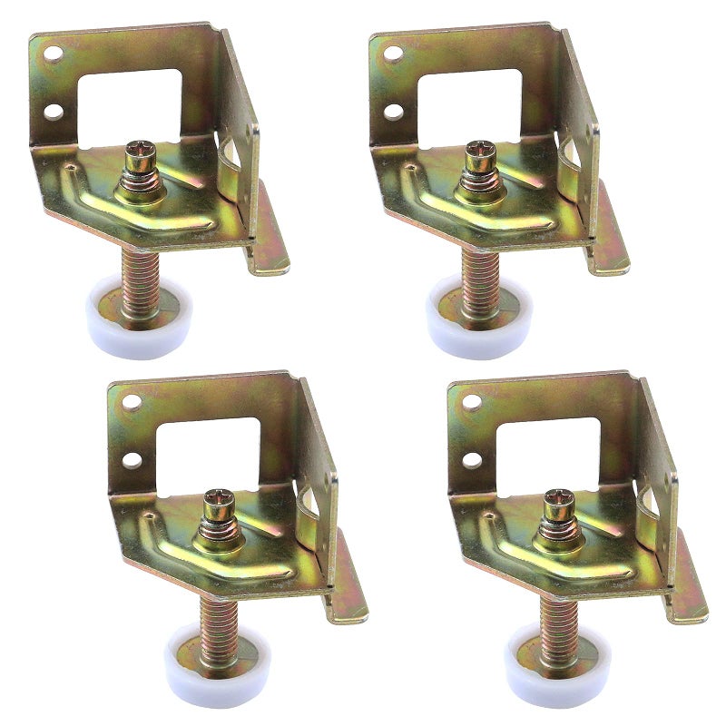 Antrader Antrader 4 Pack Heavy Duty 2000 LB Capacity Leveler Legs Adjustable Leveling Feet for Furniture Cabinets Workbench wCorner Protector Guard Brackets 