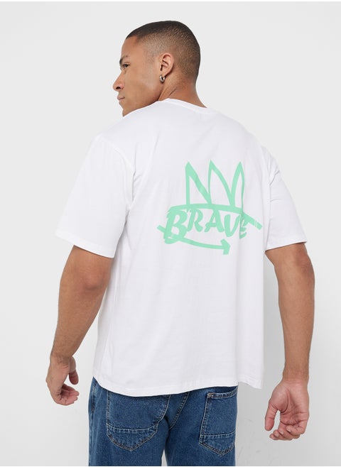 Graphic Print Oversized T-Shirt