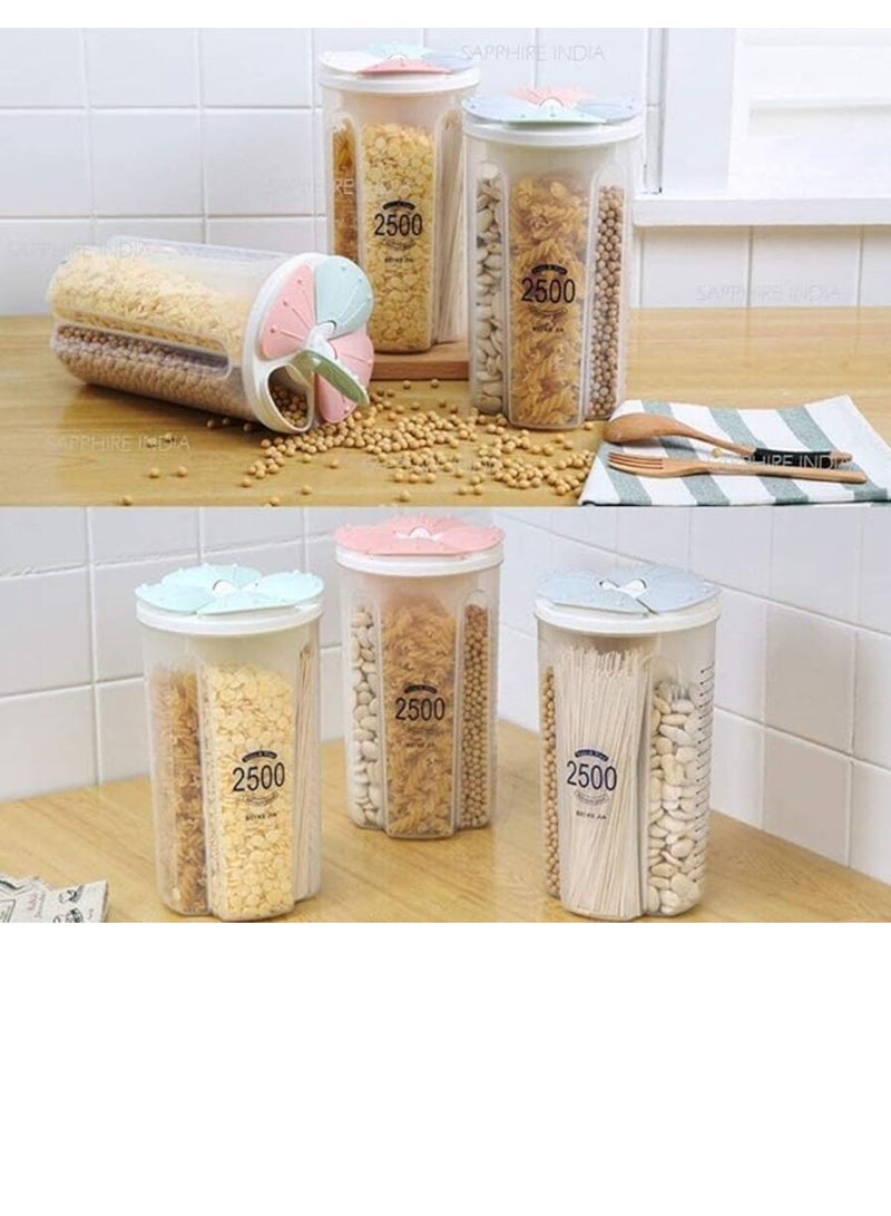 BEIAKE Multi-use transparent plastic food container, size 2.5 liters - Image 5