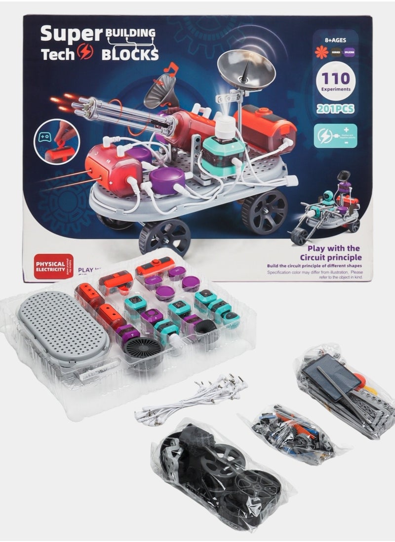 Super - Yosh Engineer Robotics Electronics Maker Toy 201 Pieces - Image 1